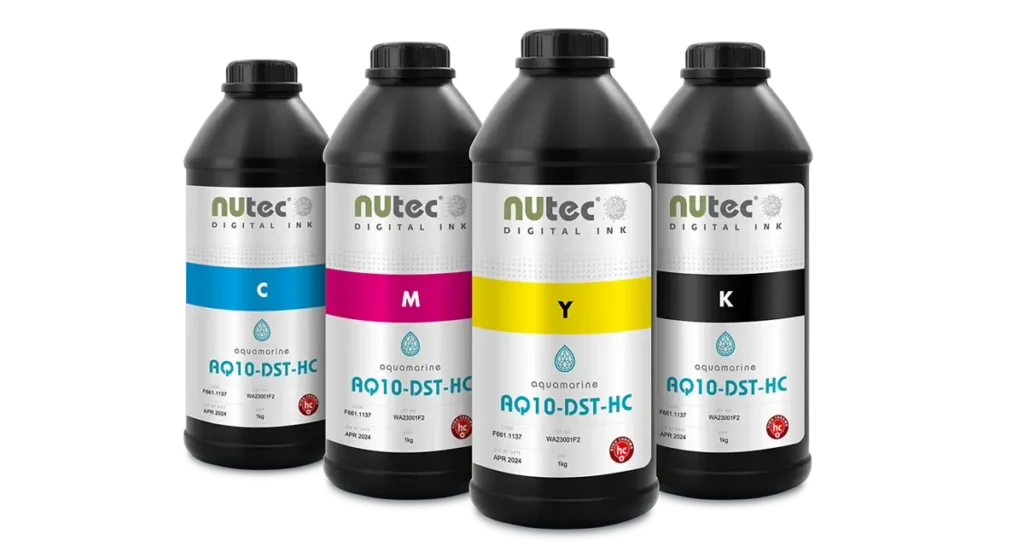 Catálogo de tintas de sublimación CMYK