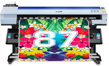 Plotter de sublimación compatible con tinta NUtec Colombia